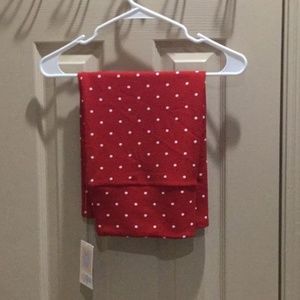Large NWT Red with White Polka Dots Cassie